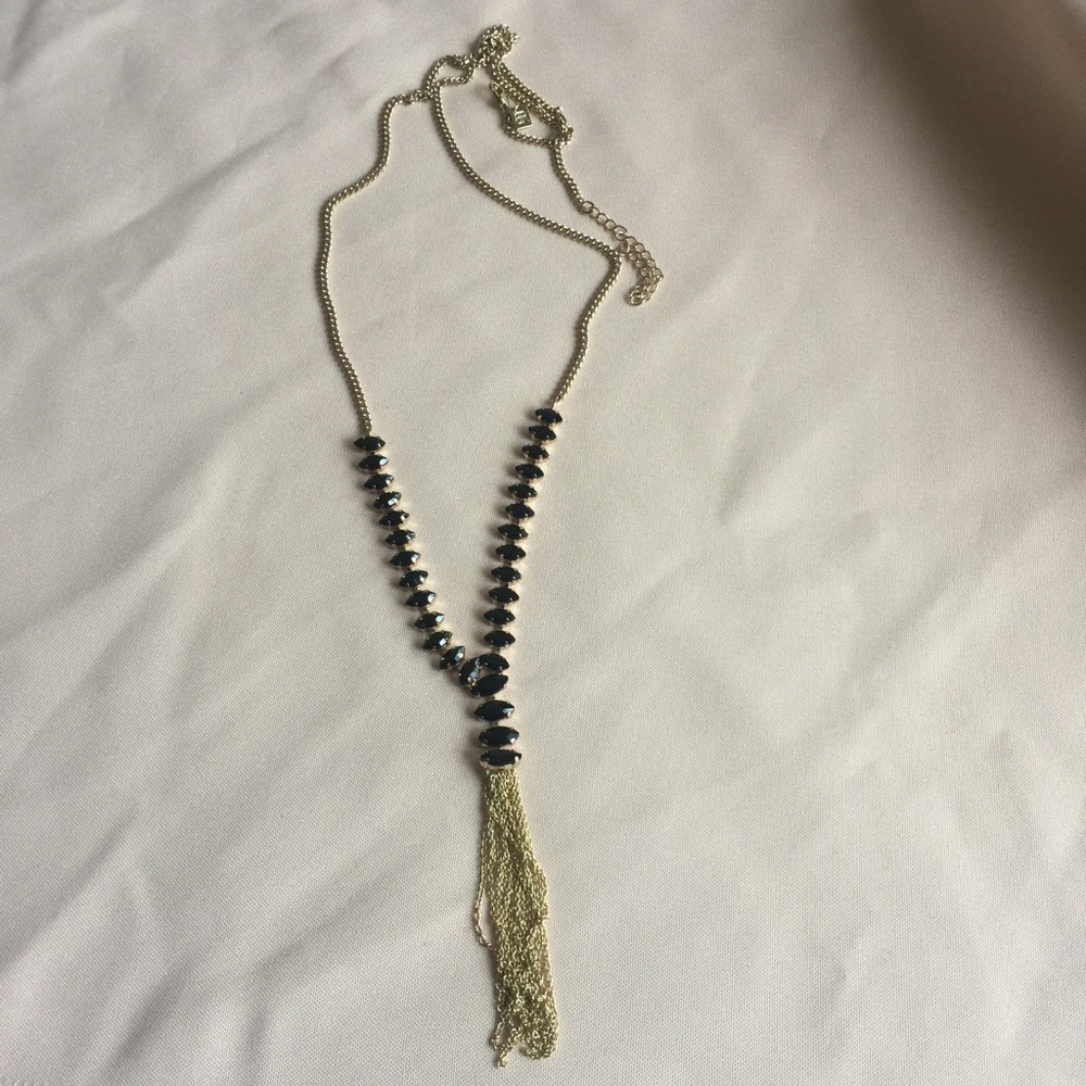 Banana Republic gold tone metal necklace